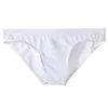 Underpants Men's Sexy Low Waist Thin Ice Silk Translucent Bikini Pouch Skinny Breathable Briefs Men Elastic Homme