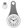 Wall Clocks Towel Rack Bathroom Suction Cup Clock Waterproof Shower Household For Silent