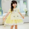 Mädchenkleider 23 Boutique Mädchenkleid Sommer Kind Prinzessin Baby Puffärmel Baumwolle bestickt Spanische Kinderpartykleidung