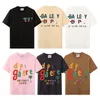 Mens Designer Galleries T-shirt Marque de luxe T-shirts Hommes Femmes T-shirts à manches courtes Chemises d'été Hip Hop Streetwear Tops Shorts Vêtements Vêtements Différentes couleurs-6