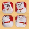 Halsbanden Lucky Pet Collar Handgeweven, Chinees geïnspireerd touw Stijlvol Verstelbaar Voor Lange Levensduur Comfortabel Kat