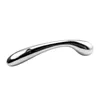 Heavy stainless steel double fake dildo G Spot wand anal beads butt plug metal prostate massager vaginal female sex toy women 240102