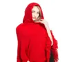 Poncho d'hiver pour femmes couleur unie tricot cachemire cape à capuche mode gland châle femme cape ponchos et capes garder au chaud8410968