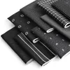 Bow Ties Mens Pocket Square Business Hanky Accessories Elegant Black Handkerchief Paisley Stripe Dot Fashion Design Men Suit