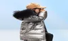 Vinterbarn Outwear Fashion Long Kids Down Coat Kids Winter Coats pojkar tallar flickor ner jacka flickor rockar stora barn kläder a9250034448