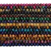 Perles Perles en pierre naturelle Multicolor Tiger Eye Loose Spacer Perles pour faire des bracelets Bijoux ACCESSOIRES DIY Pick Taille 4/6/8/10 / 12mm