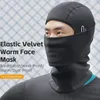 Chapéu de lã de inverno para ciclismo, máscara facial completa unissex à prova de vento, cachecol esportivo, balaclavas, esqui, bicicleta, motocicleta, corrida, aquecedor de pescoço