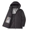 Autumn and winter clothing for men, middle-aged and elderly, oversized cotton jacket, bread jacket, graphene warm jacket