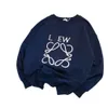 Loewee Sweater Loewee Seater Designer Fashion Women's Brand Loe Embroidered Three Dimensional Letter Hoop Seater for Men and