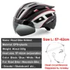 Boler Cycling Helmet Man Women Led Light Road Mountain Bike Lens för att cykla Sportskateboard Scooter 240102