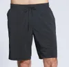 L07 män shorts snabb torkning av yoga sport fitness korta byxor har cinchable dragkord sommarträning tröjor med back dropin p5883603