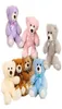 35cm bonito urso boneca de pelúcia brinquedo colorido animal laço abraço presente aniversário travesseiro teddy bear casa sala estar bedroo4397979