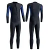 Costumi da bagno da donna Costume intero da uomo Girocollo Muta da sub Elastico Nuoto Surf Snorkeling Kayak Abbigliamento sportivo 3mm Estate