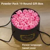 Present Wrap Round Veet Soap Flower Box Ribbon Handheld With Never Fading Roses Favors Valentines Day Mothers 220427 Drop Deliv DHSTB