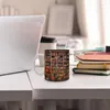 Mughe libreria di libreria Creative Room Design 3D Effect Libro Biblioteca Amante di scaffali Amante Coffee Multi -Purpose Bookworm Drinkware