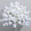 Beyaz Gypsophila Gül Yolu Kurşun Çiçek Top Düğün Zemin Dekor Babybreath Çiçek Row Table Çiçek Merkez parçaları Parti Dersleri 206