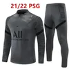 2024 Sportswear Football Paris Three away Training Shirts Football Survey Children's and Men's Long sleeved Football jerseys Uniforms