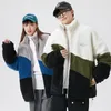 Men's Jackets Men Fleece Fluffy Jacket Warm Cashmere Coat Autumn Lightweight Couple Hip Hop Harajuku Youth Streetwear 2024