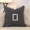 Classic Pillow Case Nordic Goom Room Sofa Cushion Office Homestay Hotel Bedside Cushion Cushion Backrest Lellow Palow Cover with Core