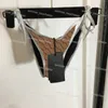 Tasarımcı Halter Mayo Kadın Bikini Seksi V Boyun Sütyen Dantel Yukarı Yaz Plaj Sörf Partisi Mayo