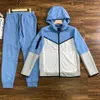 Fleece Mens Tracksuit Zipper Jackets and Sport Pants Set Designer Tech Woman Brodered Letter Tracksuits Jogger Cheap Loe