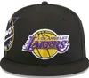 2024 Los Angeles American Basketball Lakers in seizoen Toernooikampioenen Snapback-hoeden Teams Luxe pet Sporthoed Strapback Verstelbare achterkant met snapback a8