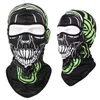 Bandanas Skull Balaclava Riding Face Cover Ski Mask Outdoor Elastic Fishing Hunting Hiking Cycling Neck Gaiter Head Warmer Shield