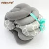 Tyry.hu 3-カラー母乳育児ベビー枕多機能看護枕層調整可能モデルクッション生まれ給餌枕240102