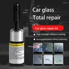 Solutions de lavage de voiture Kit de réparation de pare-brise résine de verre outil de réparation de battant de véhicule automobile accessoires de colle fissuré de pare-brise