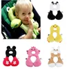 Baby Neck Pillow Car Sleeping Forming Pillow Cartoon Animal Travel Protect Seat U-formade kuddar för barn Cervical Spine Protect 240102