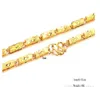 Fast Fine Jewelry – collier rempli d'or 24 carats, chaîne directe d'usine, longueur 51cm, poids 46g5061461