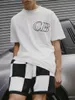 Mens suéteres designer cole buxton de alta qualidade camiseta estilo verão top tees homens roupas europa américa streetwear algodão impressão carta manga curta moda