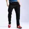 Men's Pants Casual Sweatpants Mens Four Seasons Solid Color Drawstring Double Pocket Sports Joggers Skinny Comfort Fitness Male