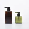 Płynna dozownik mydła plastikowy żel prysznicowy przezroczysty ręczny środki dezynfekujące pieśni pojemnik na pompę butelek