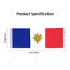 Scarves France Emblem Flag Scarf Pashmina Warm Shawl Wrap Hijab Spring Winter Multifunction Unisex