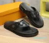 Homens casuais designer flops preto xadrez ao ar livre praia moda designers de luxo mens slides