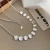 Kettingen S925 Sterling Zilver Fishscale Ketting Zoete Koele Wind Heren- en damesstijl Choker Niche Gevoel Temperament