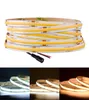 COB LED Strip Light 320 480 LEDsm Fita flexível de alta densidade 30006500K RA90 Luzes LED DC12V 24V6208267