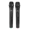 Microphones 2pcs Smart VHF 268.85MHz/262.85MHz Handheld Karaoke Mic Speaker 20m Transmission Distance For Teacher Guides