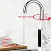 Kitchen Faucets Electric Tap With Tankless Water Heater Instant Faucet LED Display 3000W