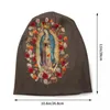 Berets Our Lady Of Guadalupe Mexico Virgin Mary Skullies Beanies Caps Winter Warm Knitted Hat Hip Hop Adult Bonnet Hats Outdoor Ski Cap