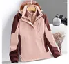 Männer Jacken Winter Innen Fleece Wasserdichte Jacke Frauen Outdoor Windjacke Wandern Camping Skifahren Regen Dicke Thermo Mantel