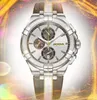 Мужские полнофункциональные часы в стиле хип-хоп Iced Out, роскошные модные кварцевые часы с резиновой лентой, автоматическая дата, наручные часы All the Crime Big Cool Dwellers, подарки