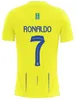 22 23 24 Al Nassr FC voetbalshirts Ronaldo Home Voetbalshirt CR7 Gonzalo Martinez Talisca Ghislain Konan Vincent Aboubakar heren Voetbalshirt Al-Nassr FC 2024