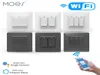 WiFi Smart Push Button Switch 2Way Multicontrol 123 Gang Detachable Smart Life Tuya App support voice control4969563
