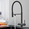 Kitchen Faucets Black Grey Filtered Faucet Water S Mixer Purification Drinking Taps