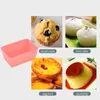 Baking Moulds 6Pcs/Set Square Cake Mold Chocolate Mousse Silicone Liners Molds Cupcake Cases Tools Kitchen Accessories