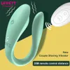 Vibratori per dildo vaginali con controllo wireless per coppie Stimolatore clitorideo anale indossabile G Spot Doppio vibratore 18 Giocattoli sessuali per donne 240102