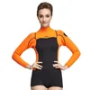 재킷 SBART SUNPROTECTION 긴 소매 2mm 네오프렌 수영복 발진 wetsuit 여자 겨울 따뜻한 서핑 다이빙 재킷 2xl