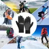 Перчатки с USB-подогревом, водонепроницаемые, с сенсорным экраном, зимние перчатки для сноуборда, водостойкие, для кемпинга, катания на лыжах, мотоцикла, велосипеда, Glove240102